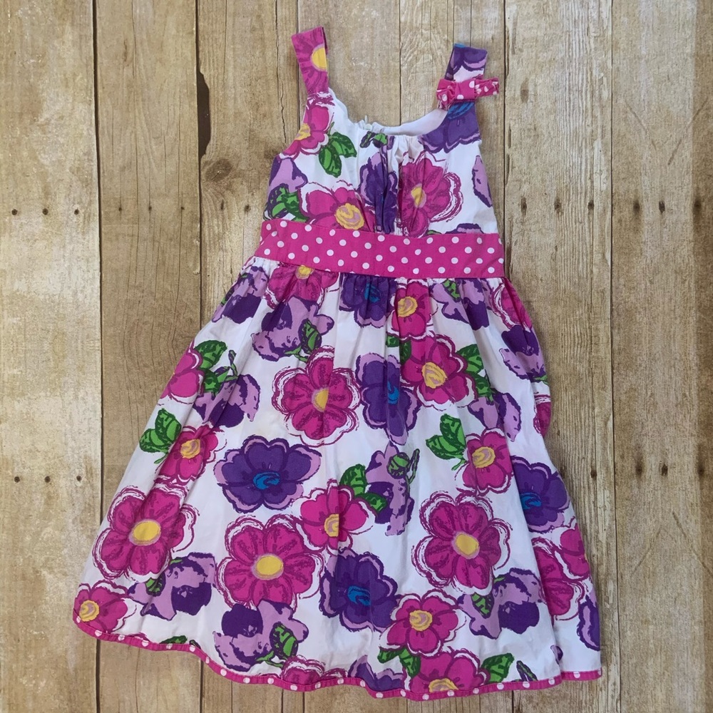 RMLA Girl’s Sleeveless Floral Dress SZ 5 🤩